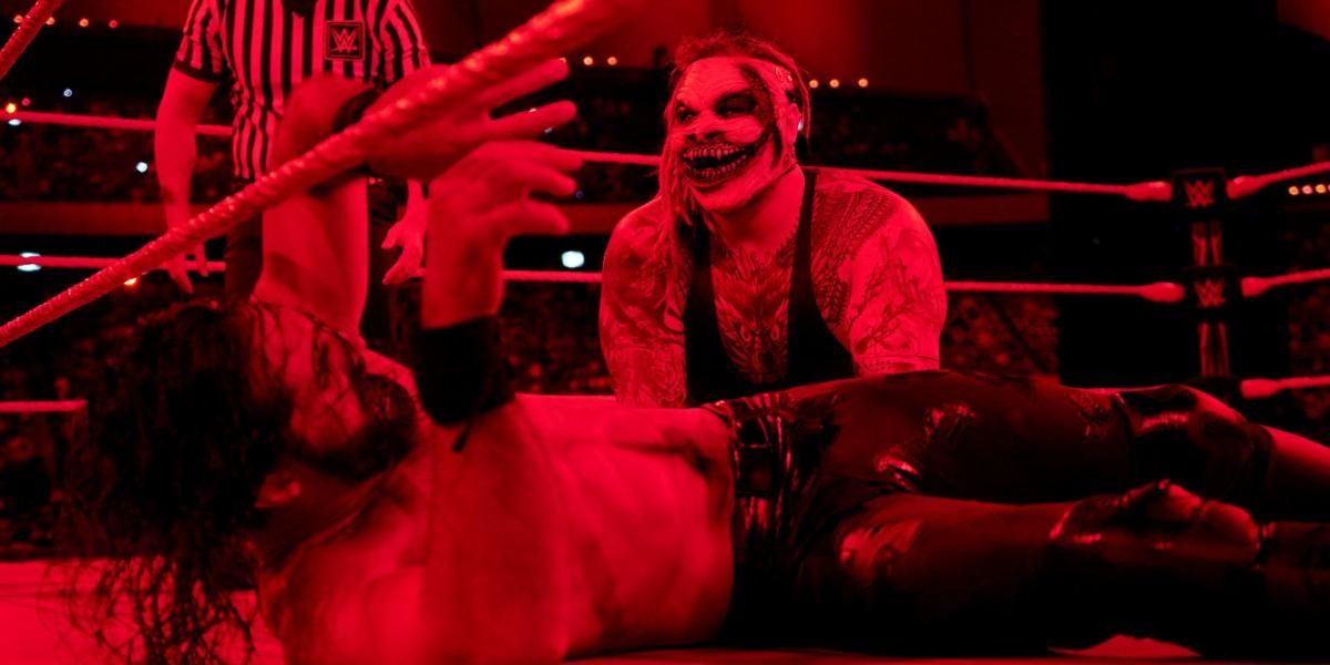 Seth Rollins v Bray Wyatt Crown Jewel 2019 Cropped