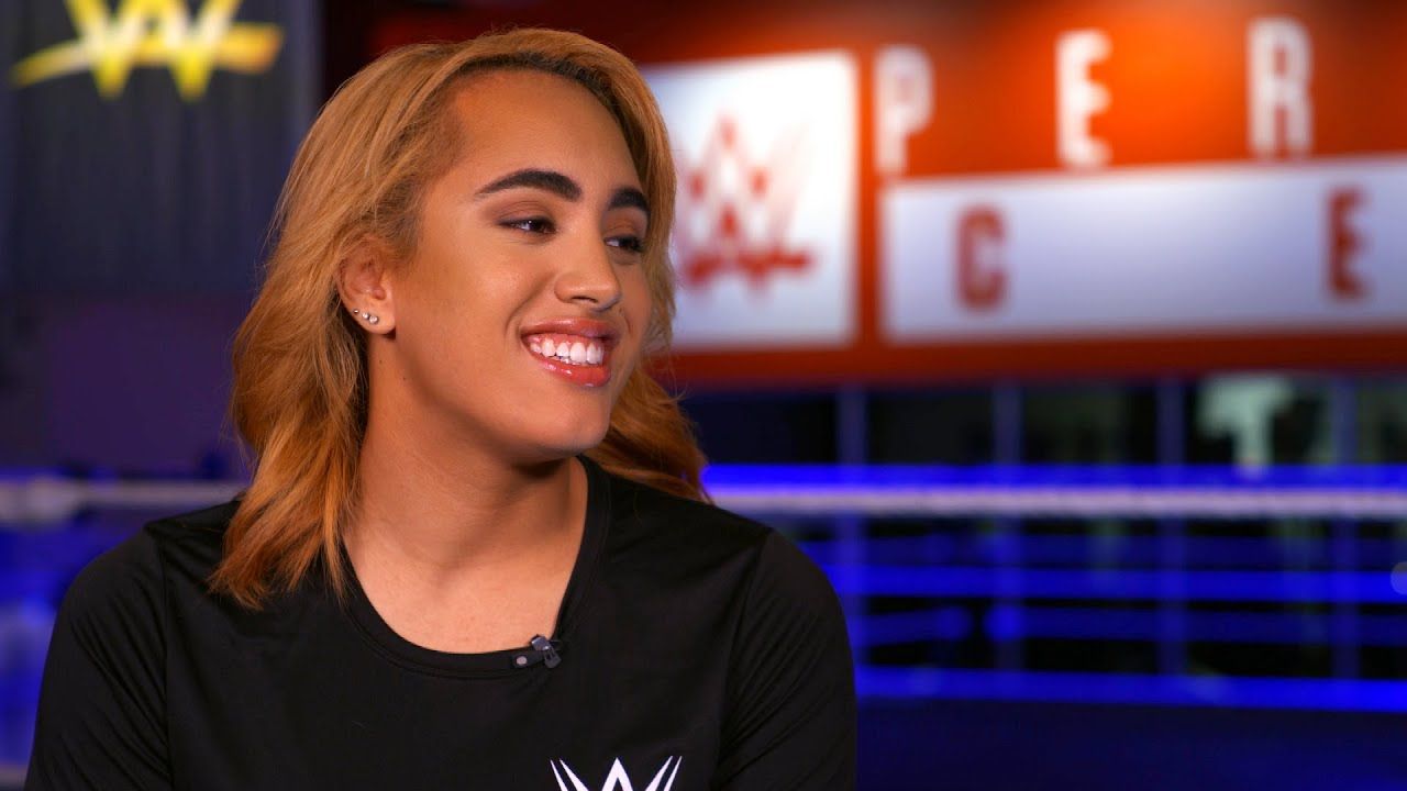 The Rock's daughter Simone Johnson in WWE NXT