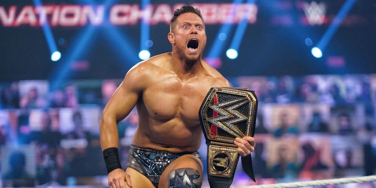 The Miz WWE Champion 2021 Cropped
