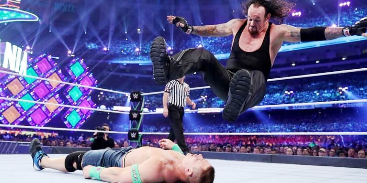 The Undertaker Vs. John Cena WrestleMania 34