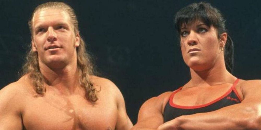 Triple H and Chyna together in WWE