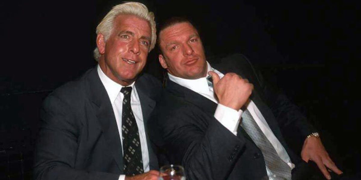 Triple H and Ric Flair