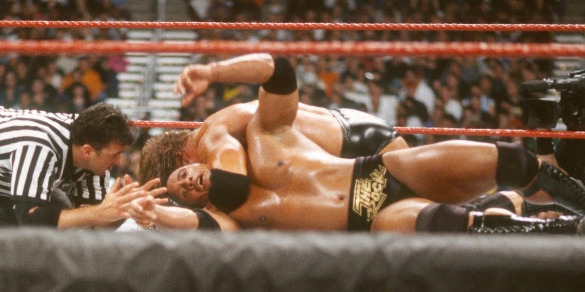 Triple H v The Rock Backlash 2000 Cropped