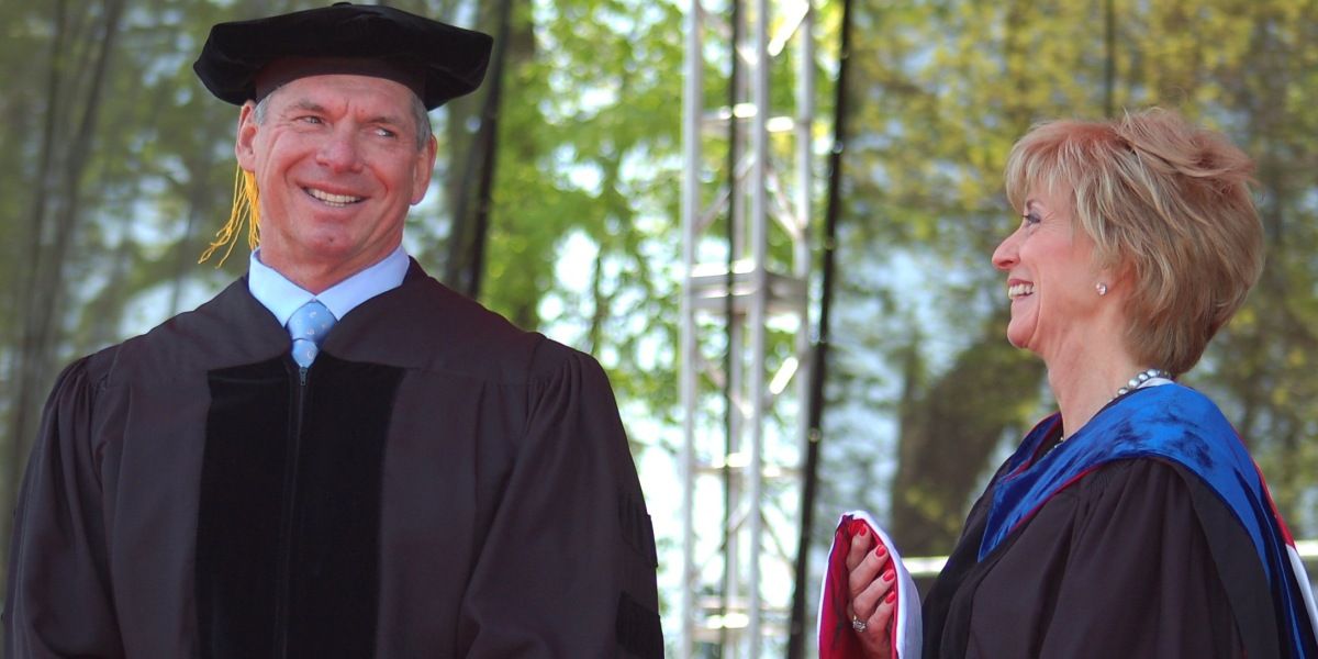 Vince & Linda McMahon Graduation