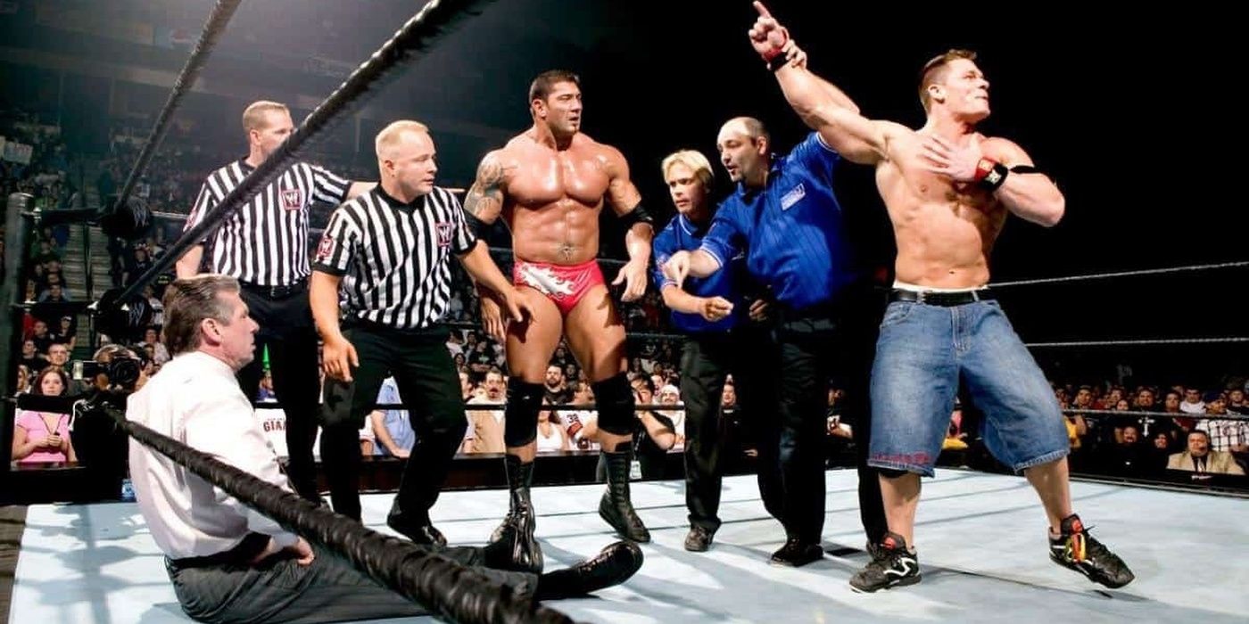Vince McMahon Blows Both Quads Royal Rumble 2005 Cropped