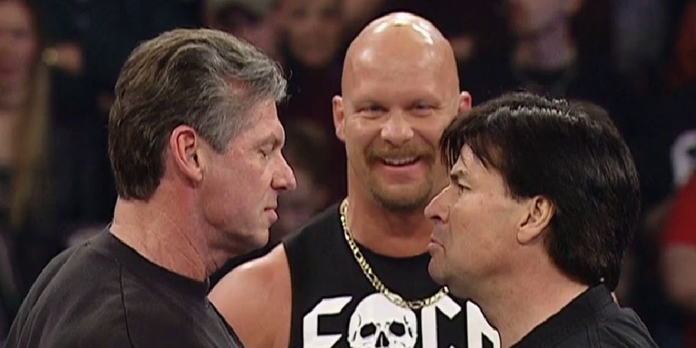 Vince McMahon Vs Eric Bischoff