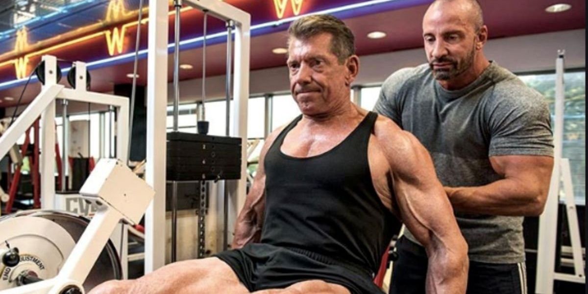 Vince McMahon in the gym Cropped