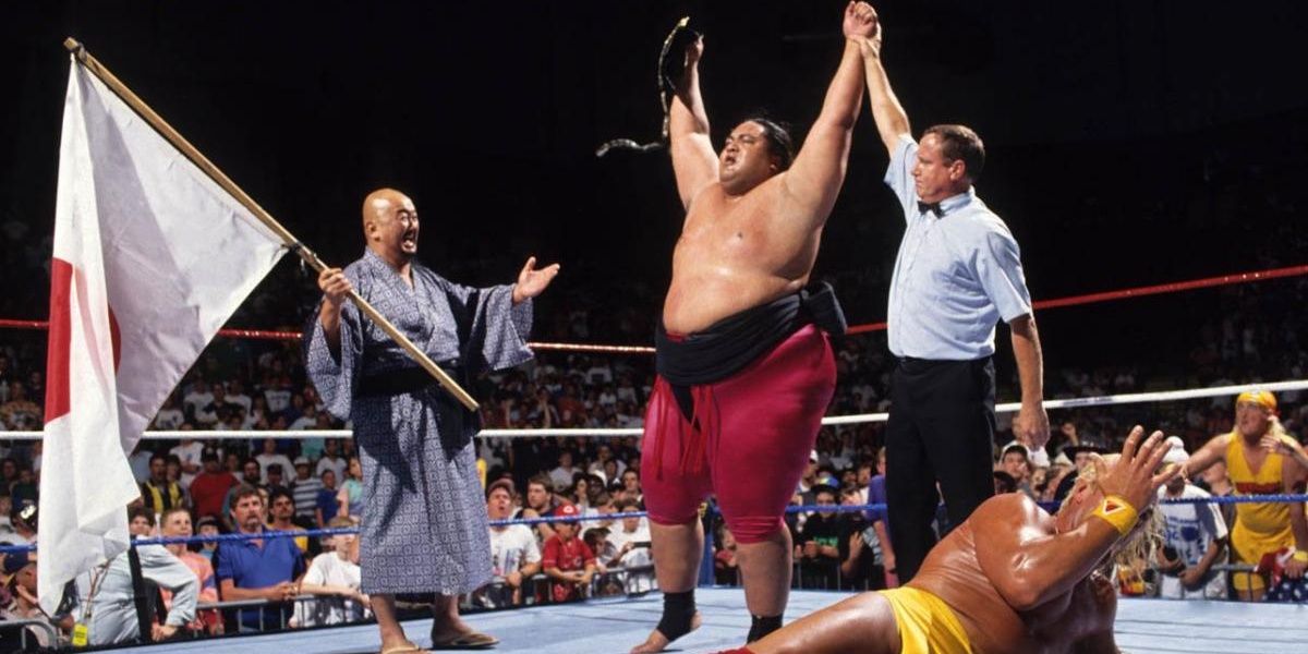 Yokozuna v Hulk Hogan King of the Ring 1993 Cropped