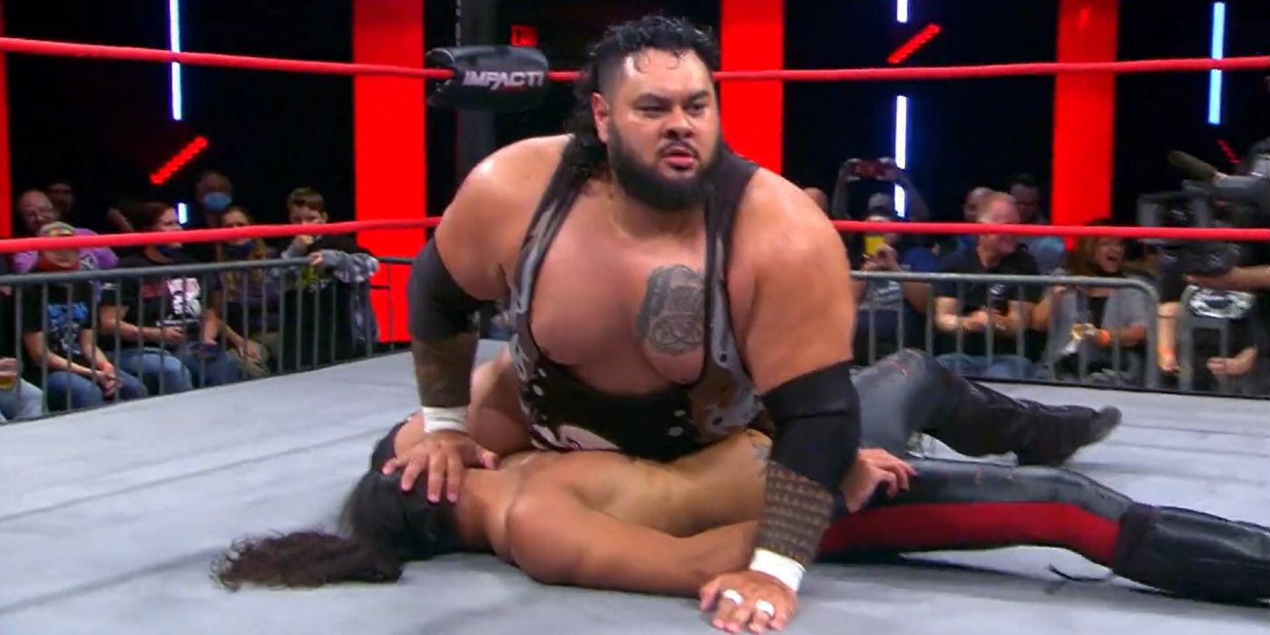 JONAH (Bronson Reed) defeats Jai Vidal in his in-ring Impact Wresting debut on December 2, 2021