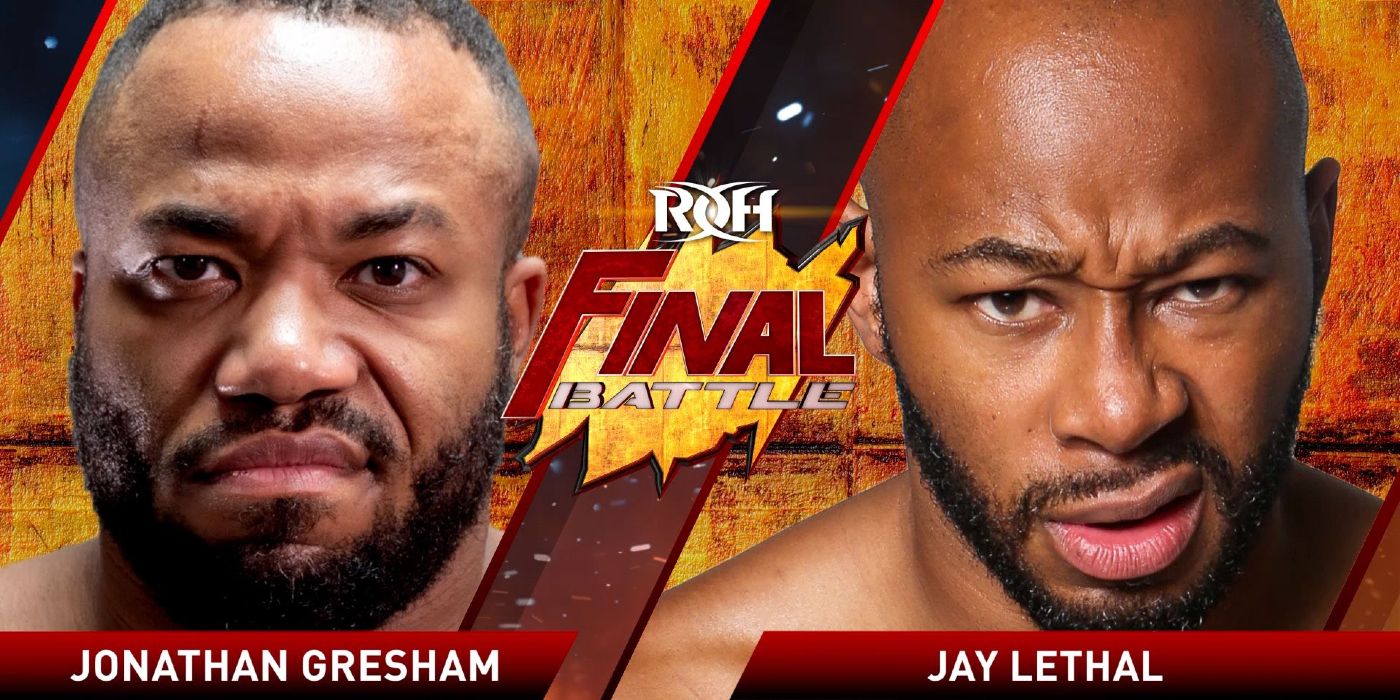 Jonathan Gresham vs. Jay Lethal at Ring Of Honor's Final Battle 2021