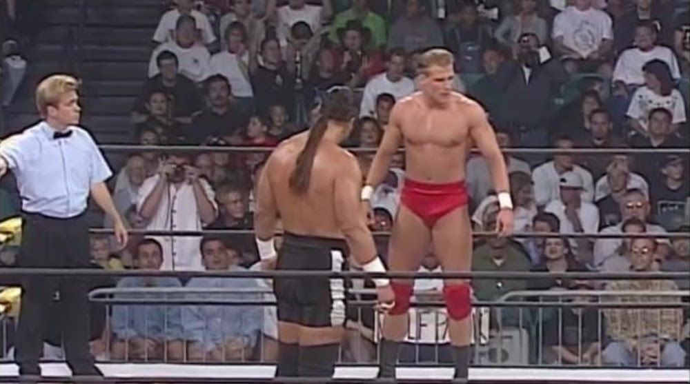 Alex Wright vs. Steve “Mongo” McMichael (WCW Halloween Havoc, 10/26/1997)
