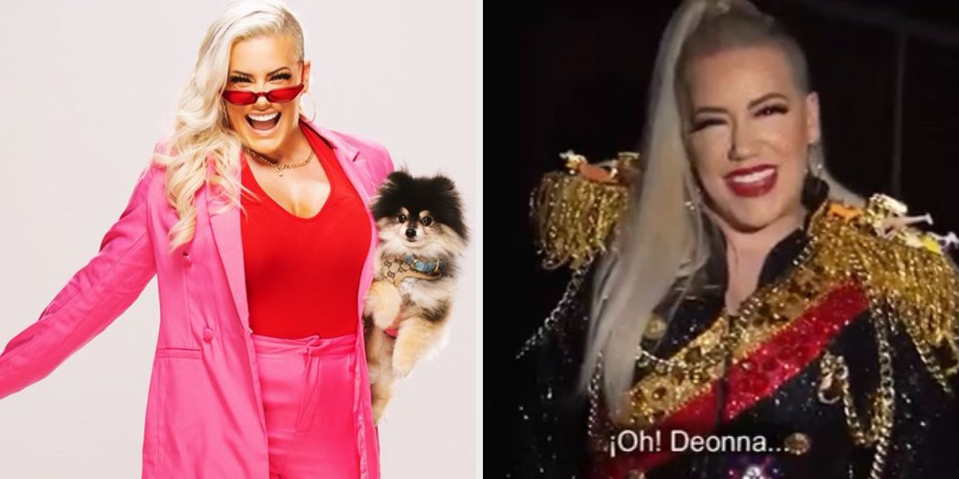 Franky Monet in NXT and Taya Valkyrie in AAA
