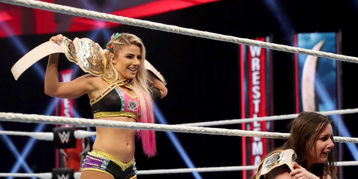 Alexa Bliss WWE Women's Tag Team Champion Cropped