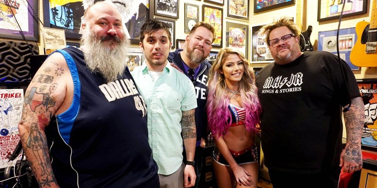 Alexa Bliss with Bowling For Soup Cropped