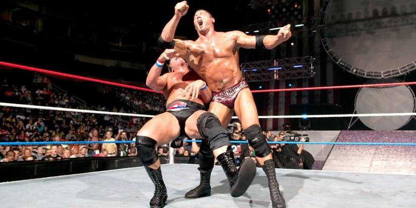 Batista Falling Every Wrestler Who Defeated Batista In A Singles PPV Match