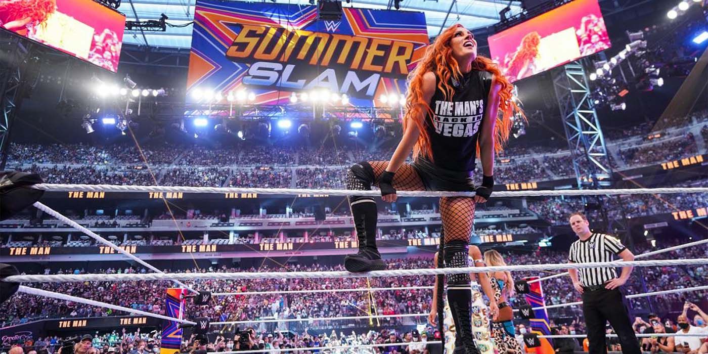 Becky Lynch at WWE SummerSlam
