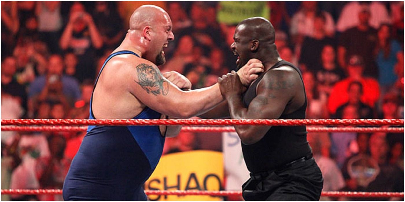 Big Show and Shaquille O'Neil WWE Raw