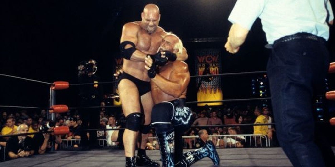 Bill Goldberg Vs Hollywood Hulk Hogan Cropped