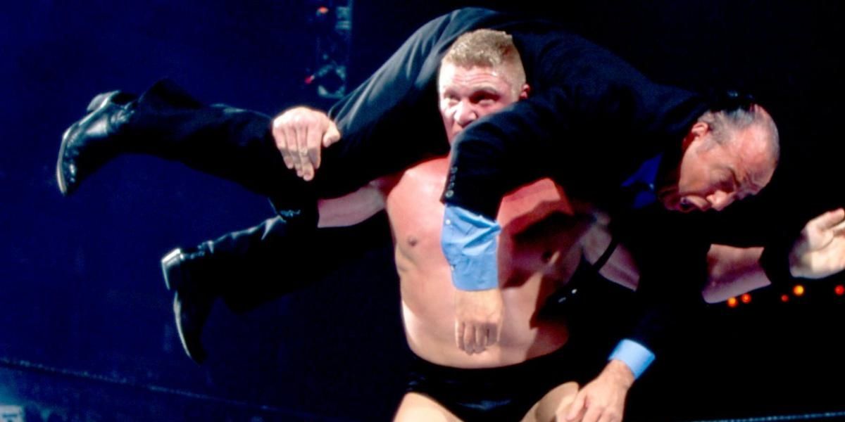 Brock Lesnar v Big Show Royal Rumble 2003 Cropped