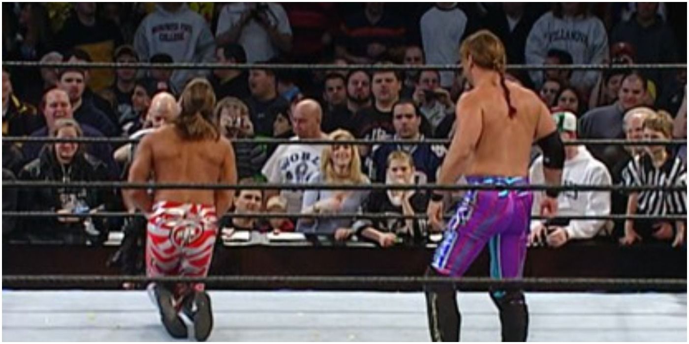 Chris Jericho Shawn Michaels Royal Rumble 2003
