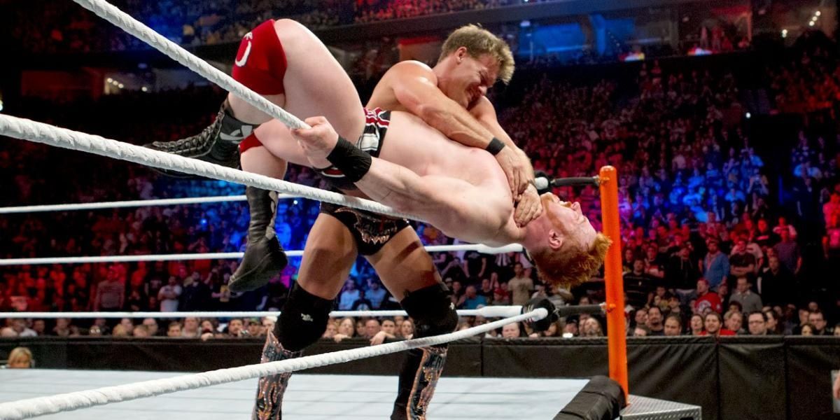 Chris Jericho Sheamus Royal Rumble 2012