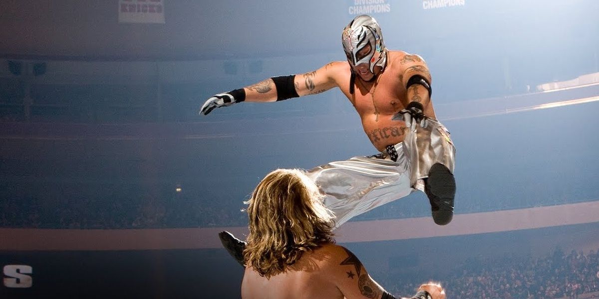 Edge v Rey Mysterio Royal Rumble 2008 Cropped