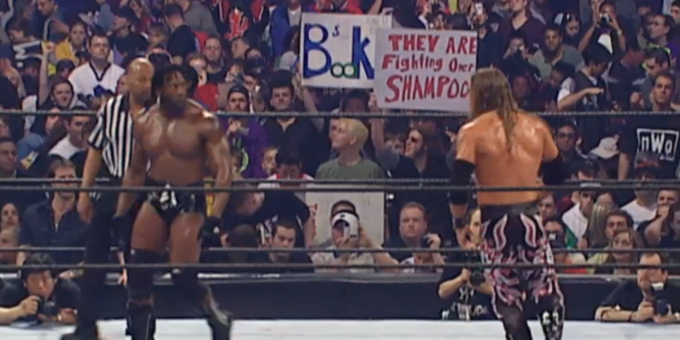Edge vs Booker T Wrestlemania 18
