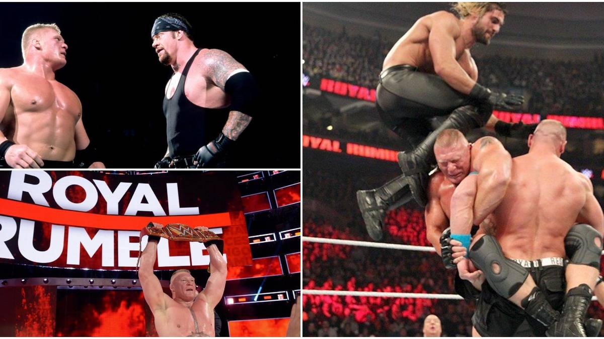 Royal Rumble 2003 Every Brock Lesnar Match At The Royal Rumble, Ranked Worst To Best