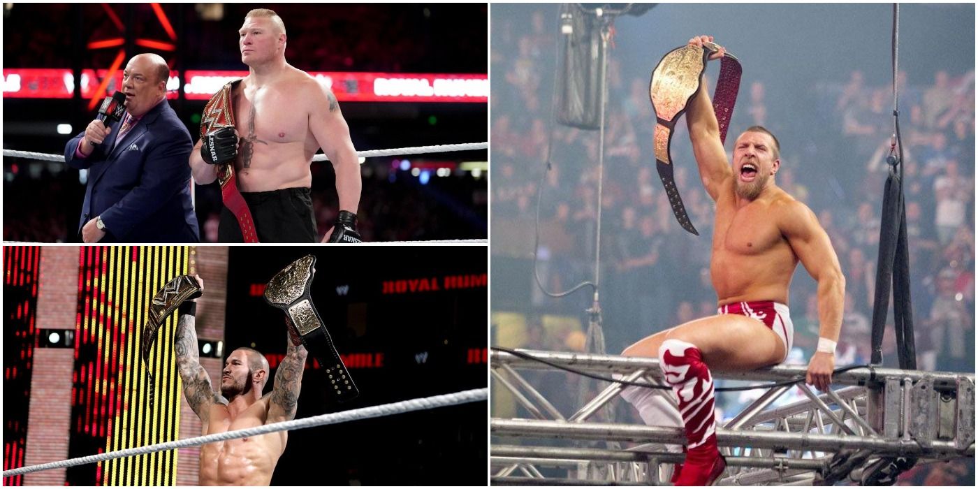 Every Heel To Successfully Defend A World Title At The Royal Rumble, Ranked Featured Image
