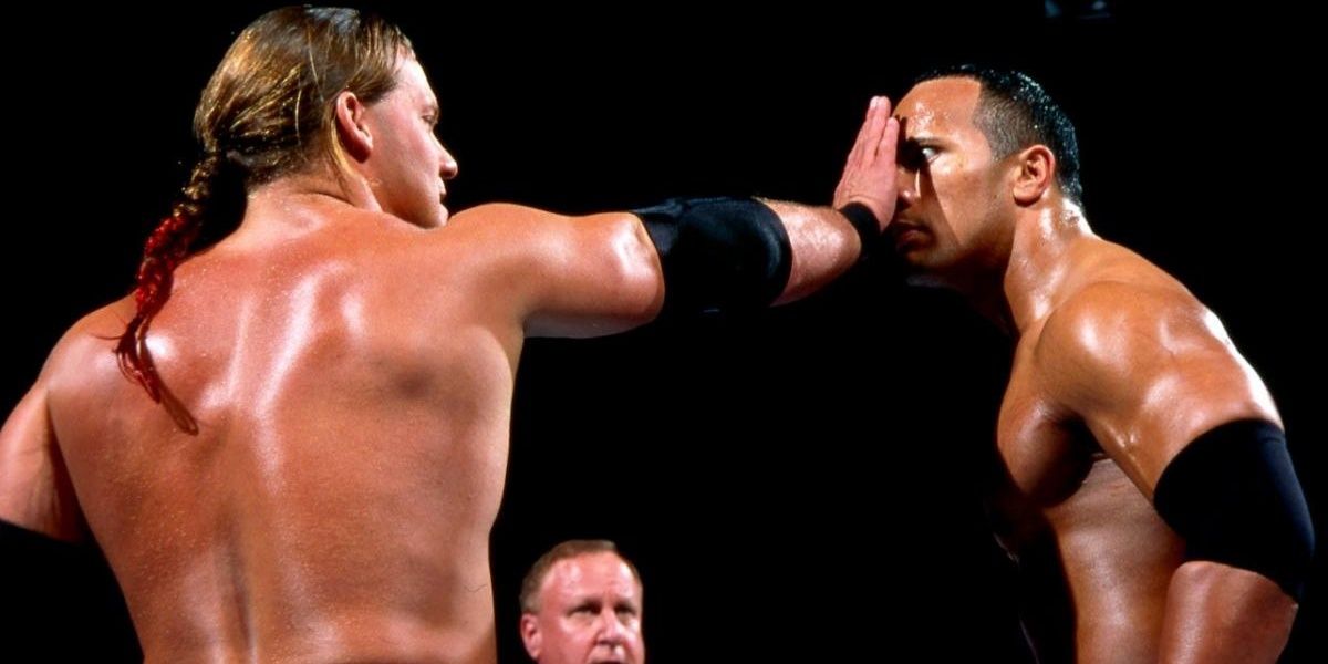 Jericho v The Rock Royal Rumble 2002 Cropped