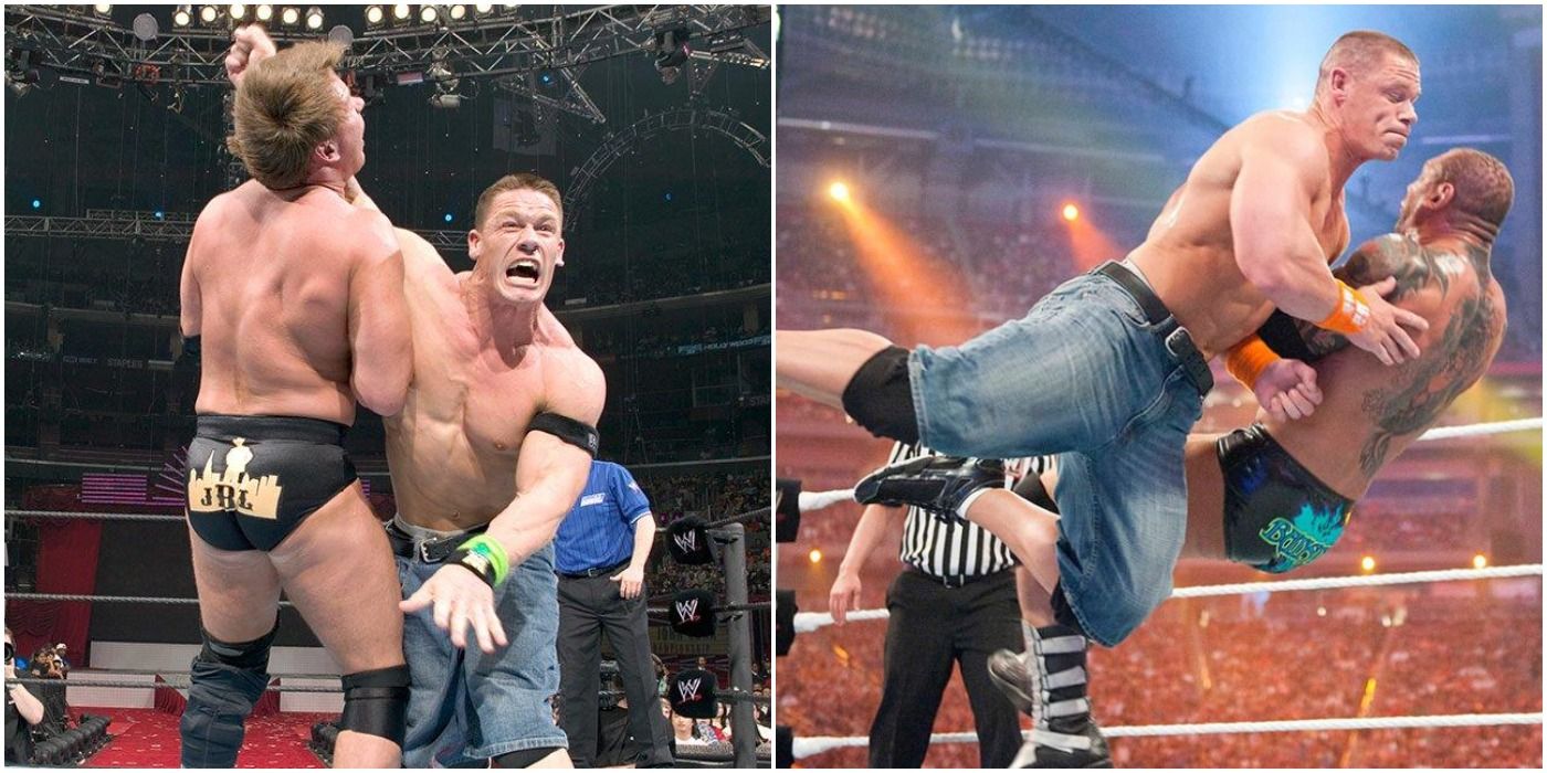 John Cena WrestleMania 21 & WrestleMania 26 FULL IMAGE