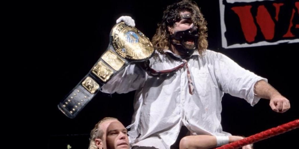 Mick Foley Wins The WWE Championship On Raw