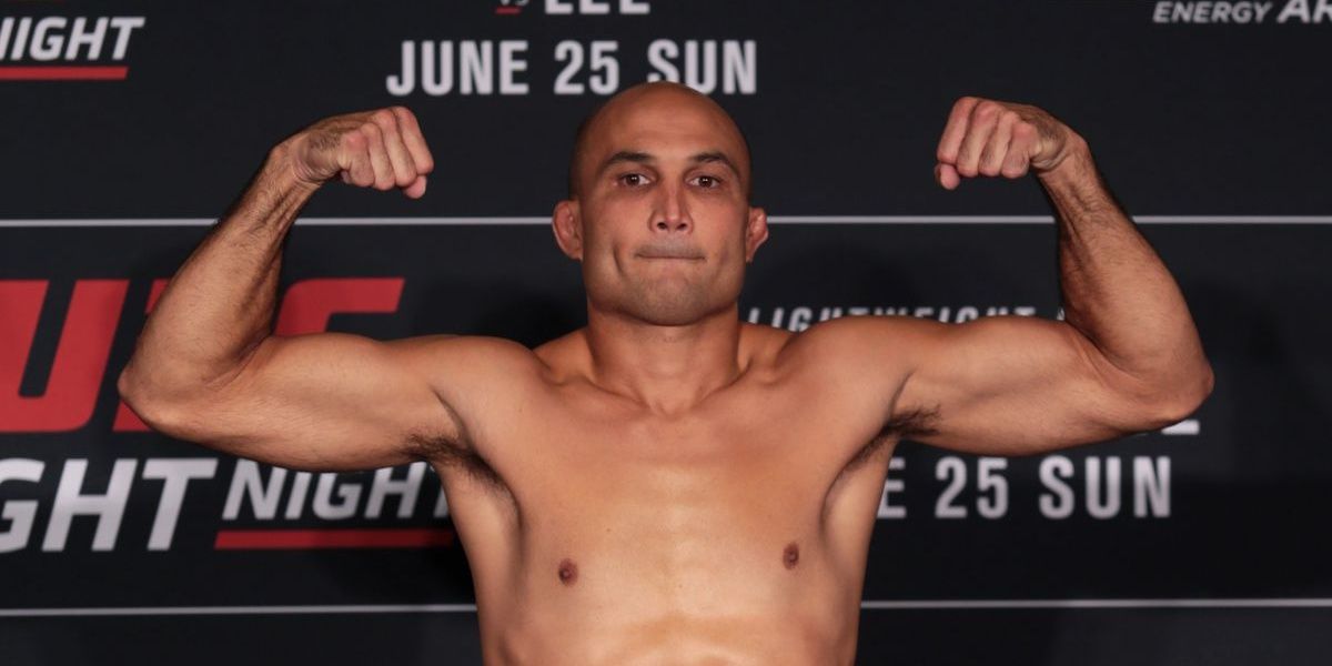 BJ Penn Flexes