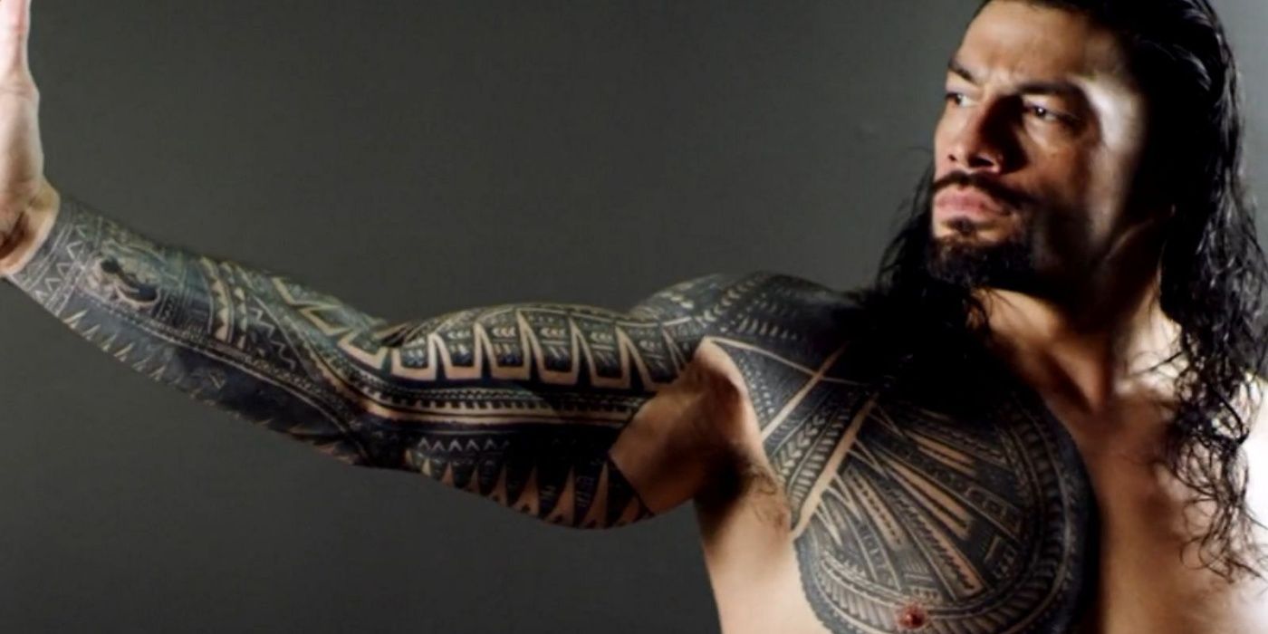 Roman Reigns Tattoo Cropped