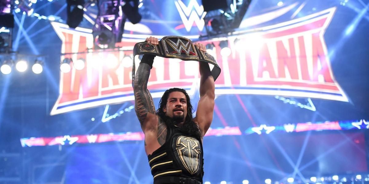 Roman Reigns WWE Champion 2016 Cropped