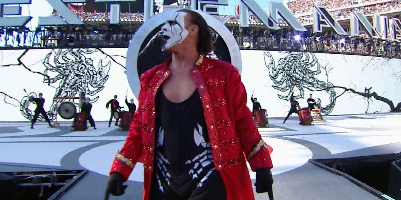 Sting At WrestleMania 31 Cropped
