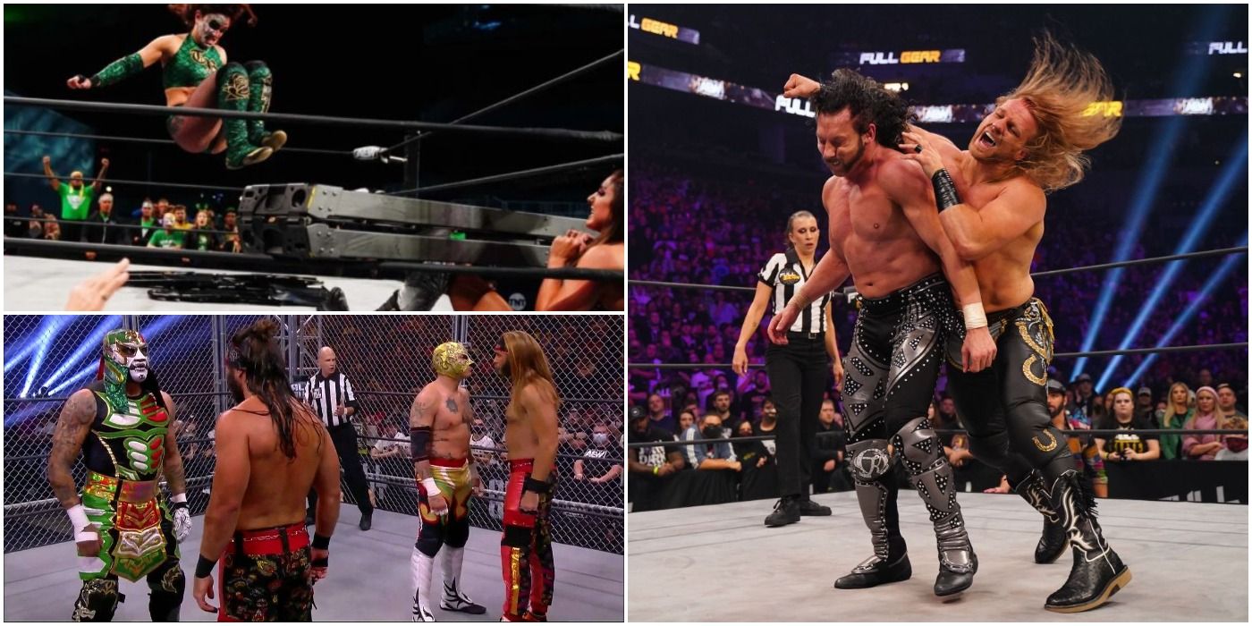 The 10 Best AEW Matches Of 2021, According To