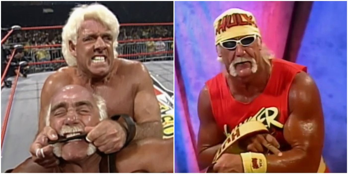 The Hilarious Hulk Hogan Vs. Ric Flair Yapapi Strap WCW Match, Explained