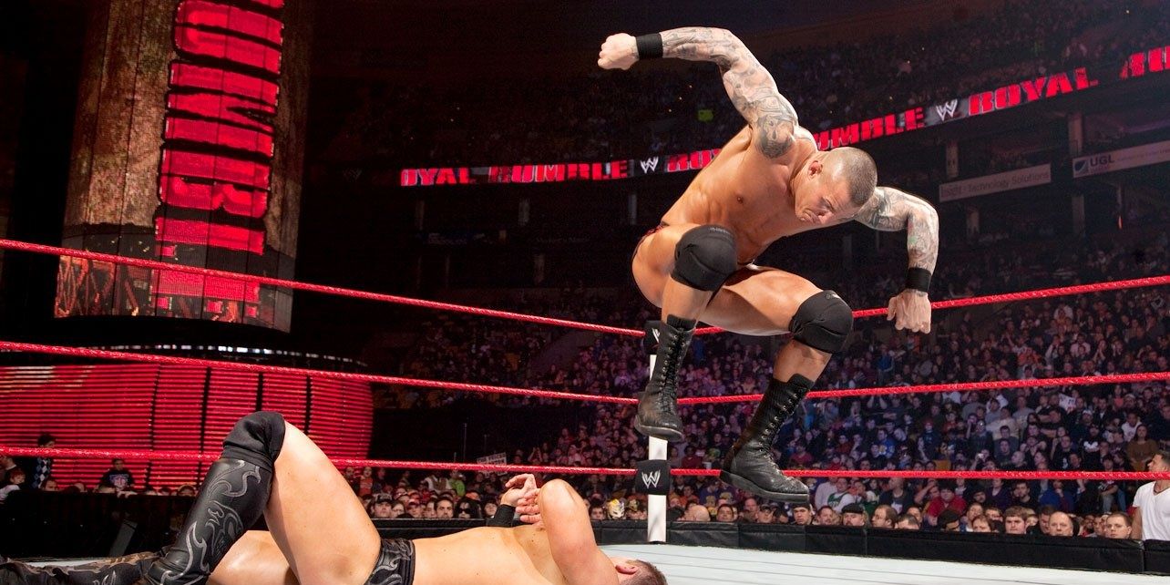 The Miz v Randy Orton Royal Rumble 2011 Cropped