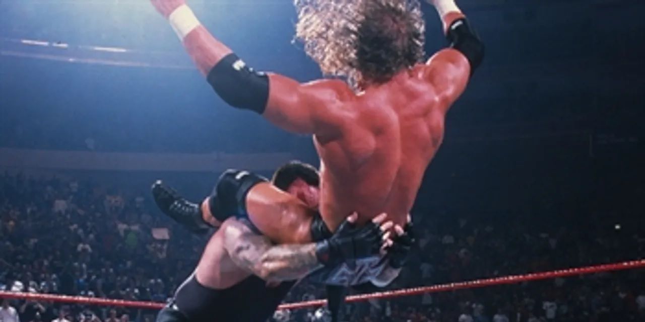 The Undertaker Powerbombs Triple H