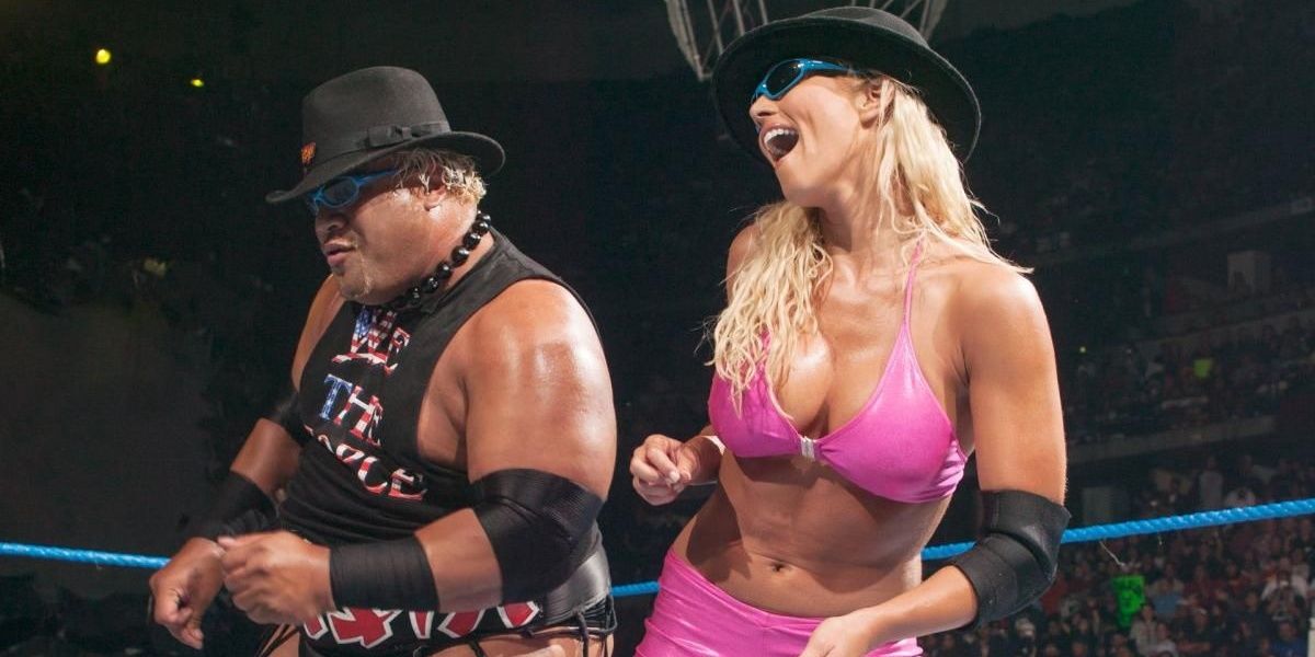 Torrie Wilson And Rikishi