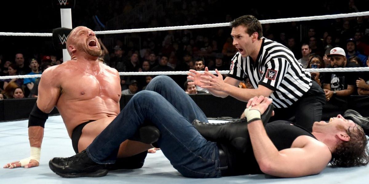 Triple H Vs Dean Ambrose
