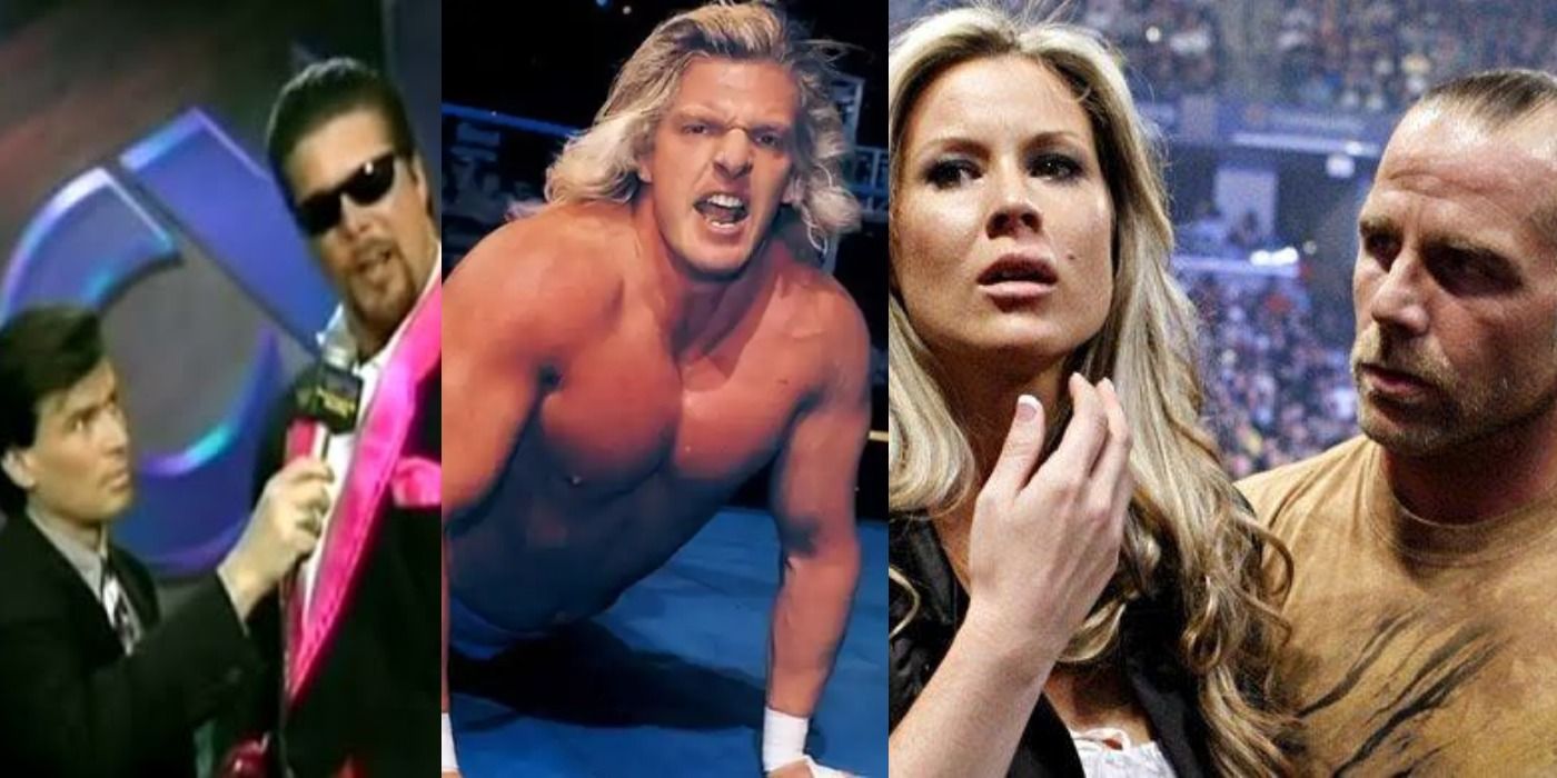 WCW Kevin Nash Triple H Shawn Michaels And Wife