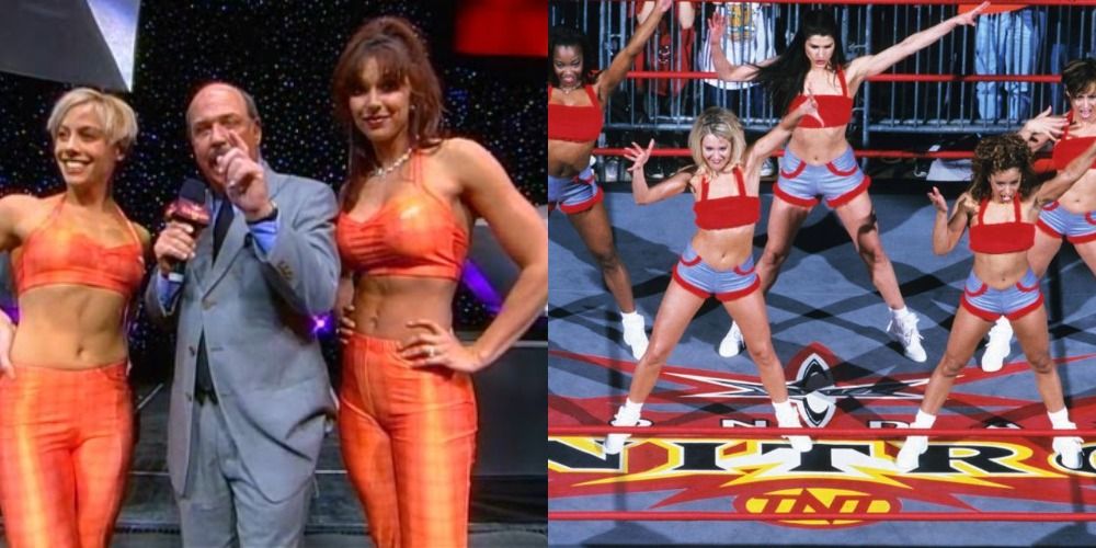 WCW Nitro Girls Interview And Dance