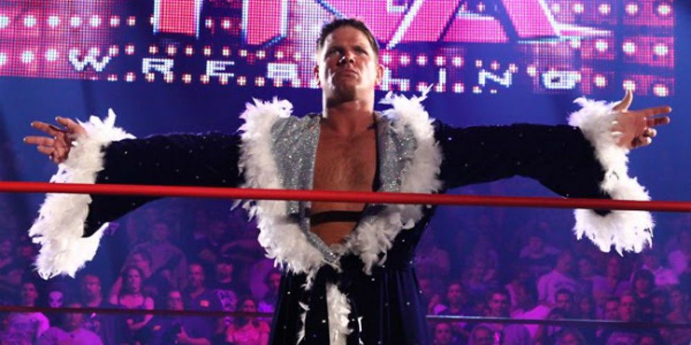 AJ Styles In A Robe TNA