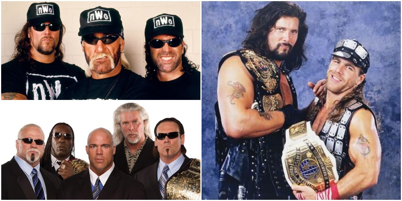 Every Stable & Tag Team That Kevin Nash Has Been Part Of, Ranked Worst To Best
