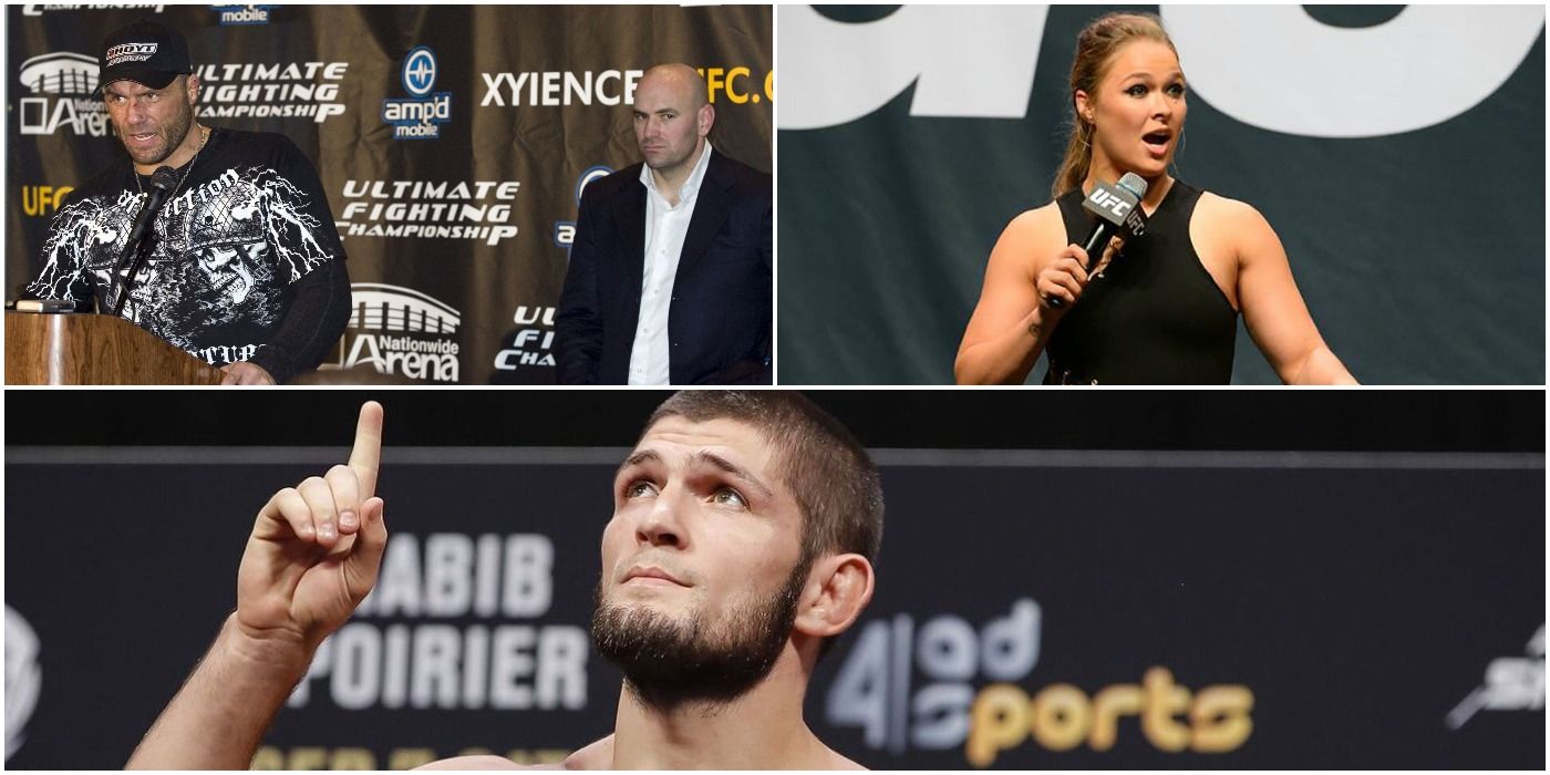 10 UFC Fighters Who Publically Refused A Fight (& Why)