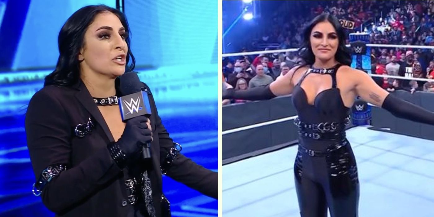 Sonya Deville on the January 28, 2022, edition of WWE SmackDown