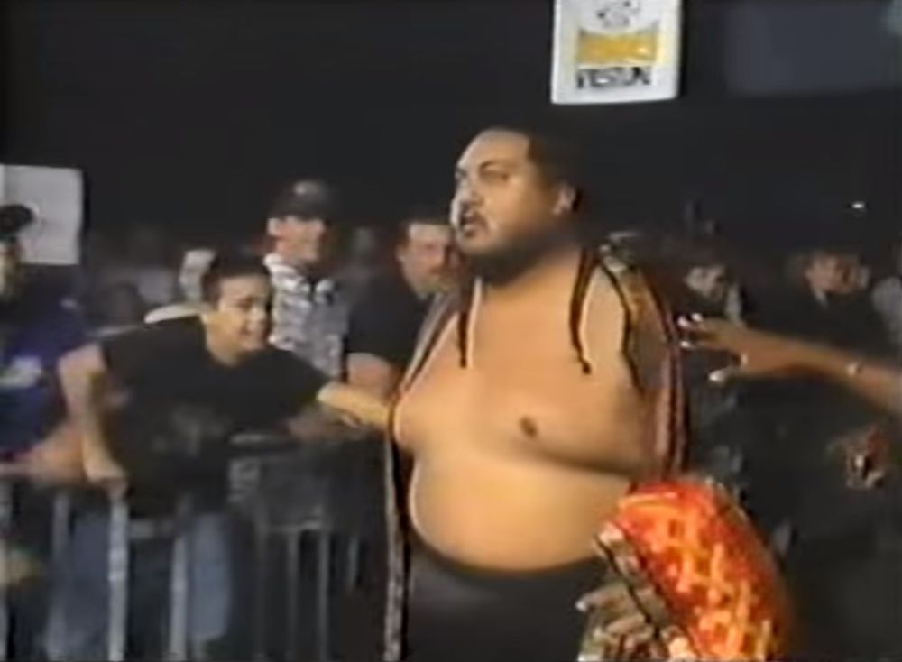 Yokozuna at Heroes of Wrestling in 1999