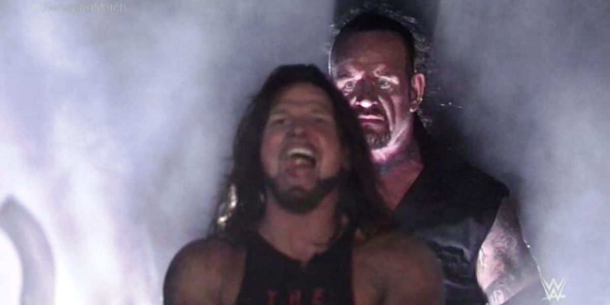 AJ Styles vs The Undertaker